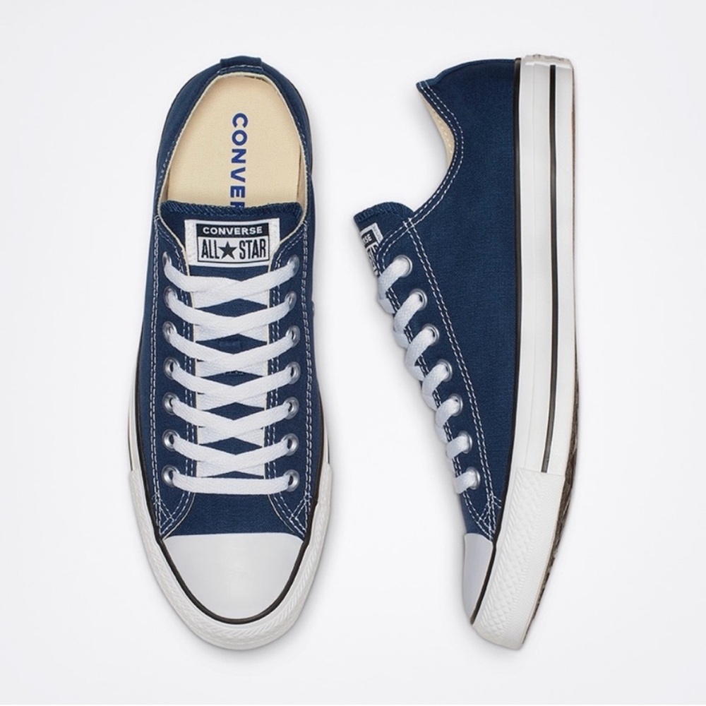 Converse All Star Blue Canvas Shoes